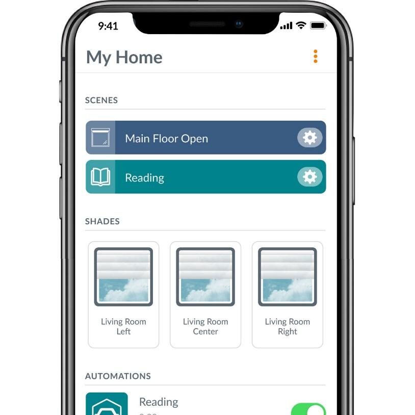 A phone with the home screen showing multiple tasks.